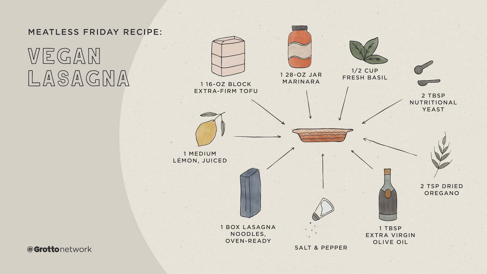 A Vegan Lasagna Recipe for Your Meatless Friday