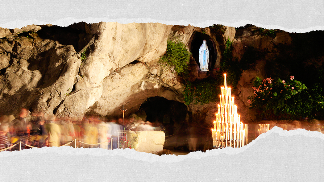 "In the Waters of Lourdes" A Story About a Healing at Lourdes