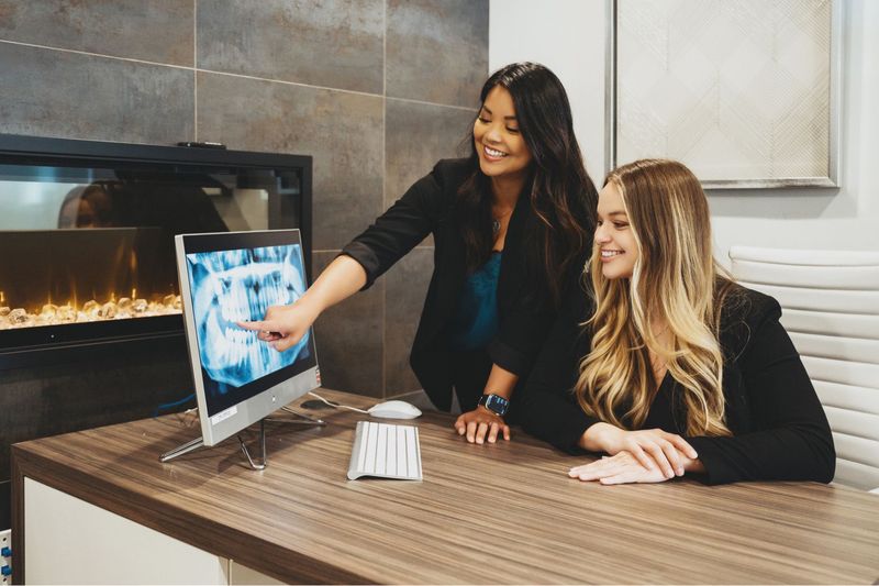 Virtual consultation session on a video call