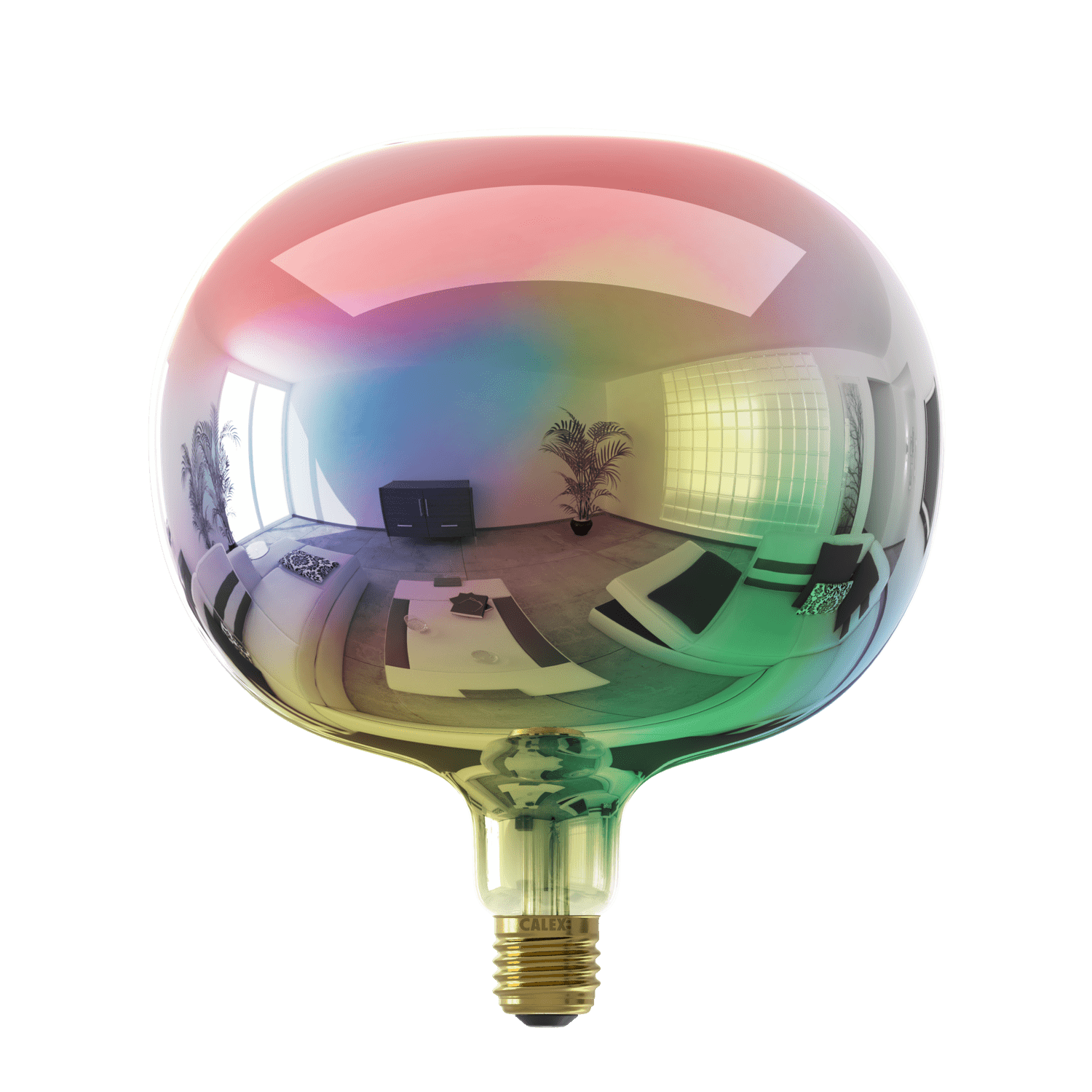 Calex Magneto Asarna LED Lamp - E27 - Black - 4W - Dimmable