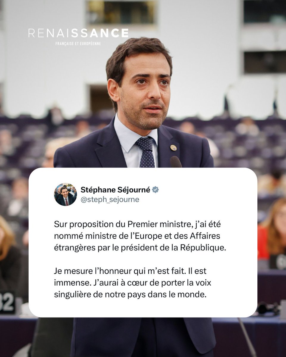 👏 Félicitations à @steph_sejourne ! 