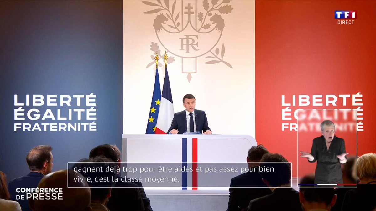 « Je souhaite donner plus de dynamique aux carrières et permettre de mieux gagner sa vie par le travail, avec l’adaptation de nos dispositifs fiscaux et sociaux. » #Macron20h15