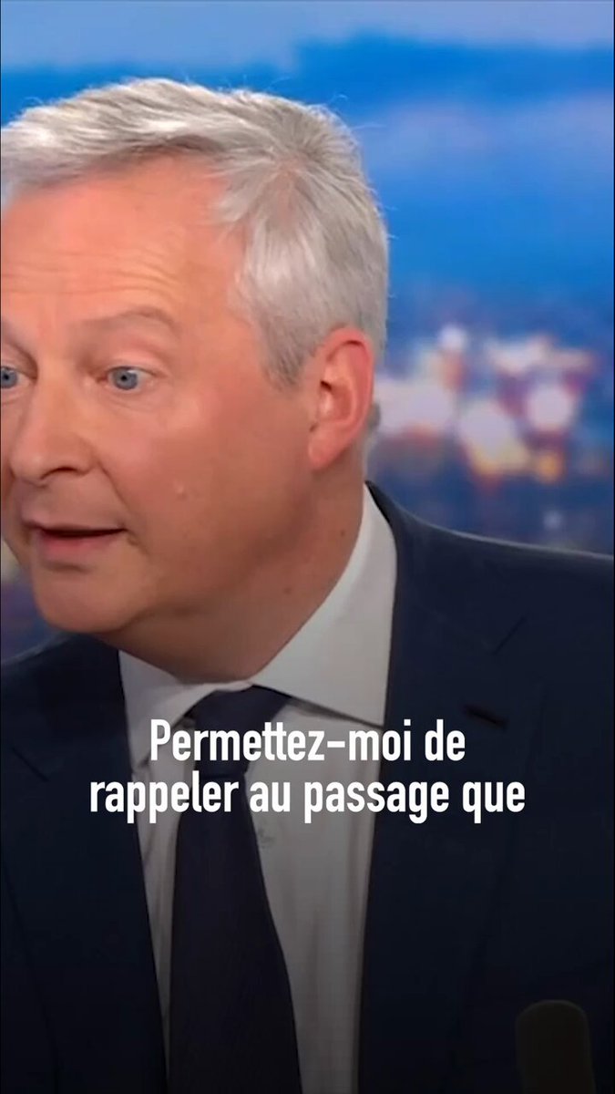 « Si les prix de l'électricité ont flambé, c'est parce que Vladimir Poutine, l'ami de madame le Pen, a attaqué l'Ukraine. » — @BrunoLeMaire