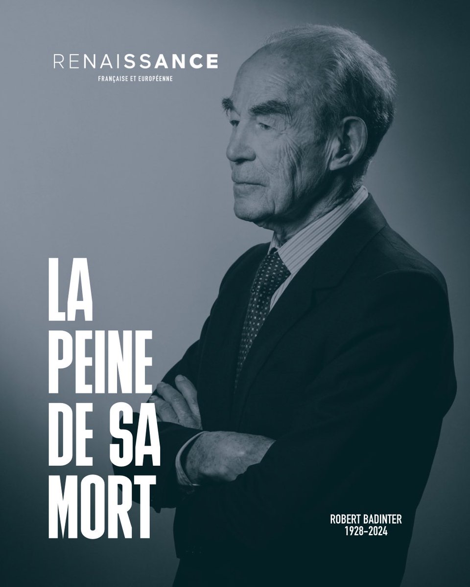 Robert Badinter n’est plus. Un géant nous quitte. La France perd un grand homme.
Ses combats pour la dignité humaine et contre toutes les formes de haine nous obligent.