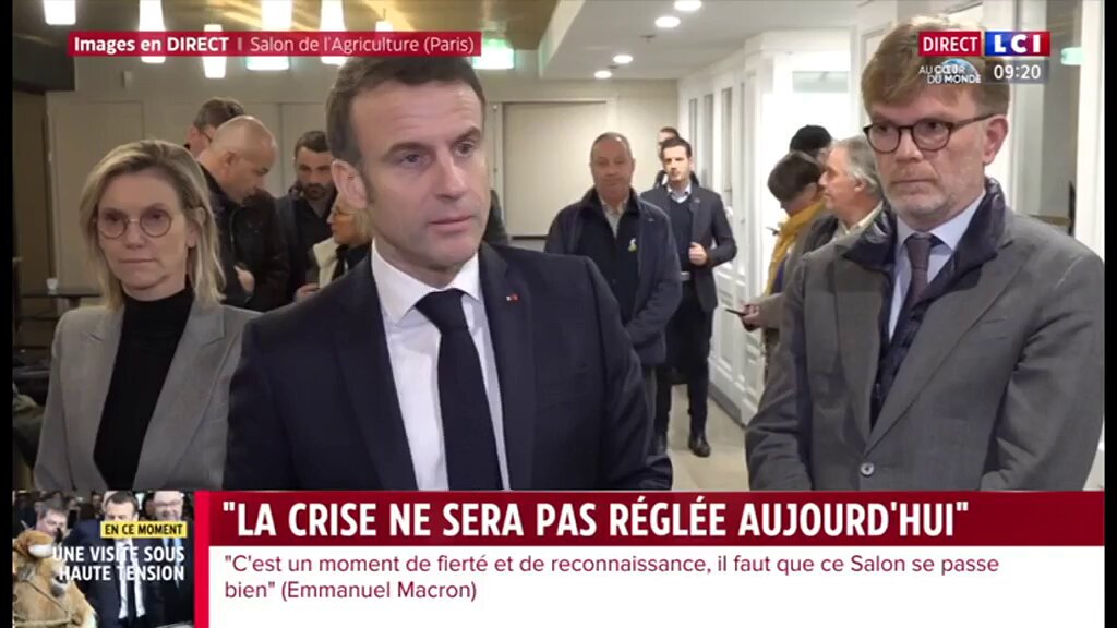 « J’ai pris l’engagement de reconnaître notre agriculture et notre alimentation comme un intérêt général majeur de la nation française. »
#SIA2024