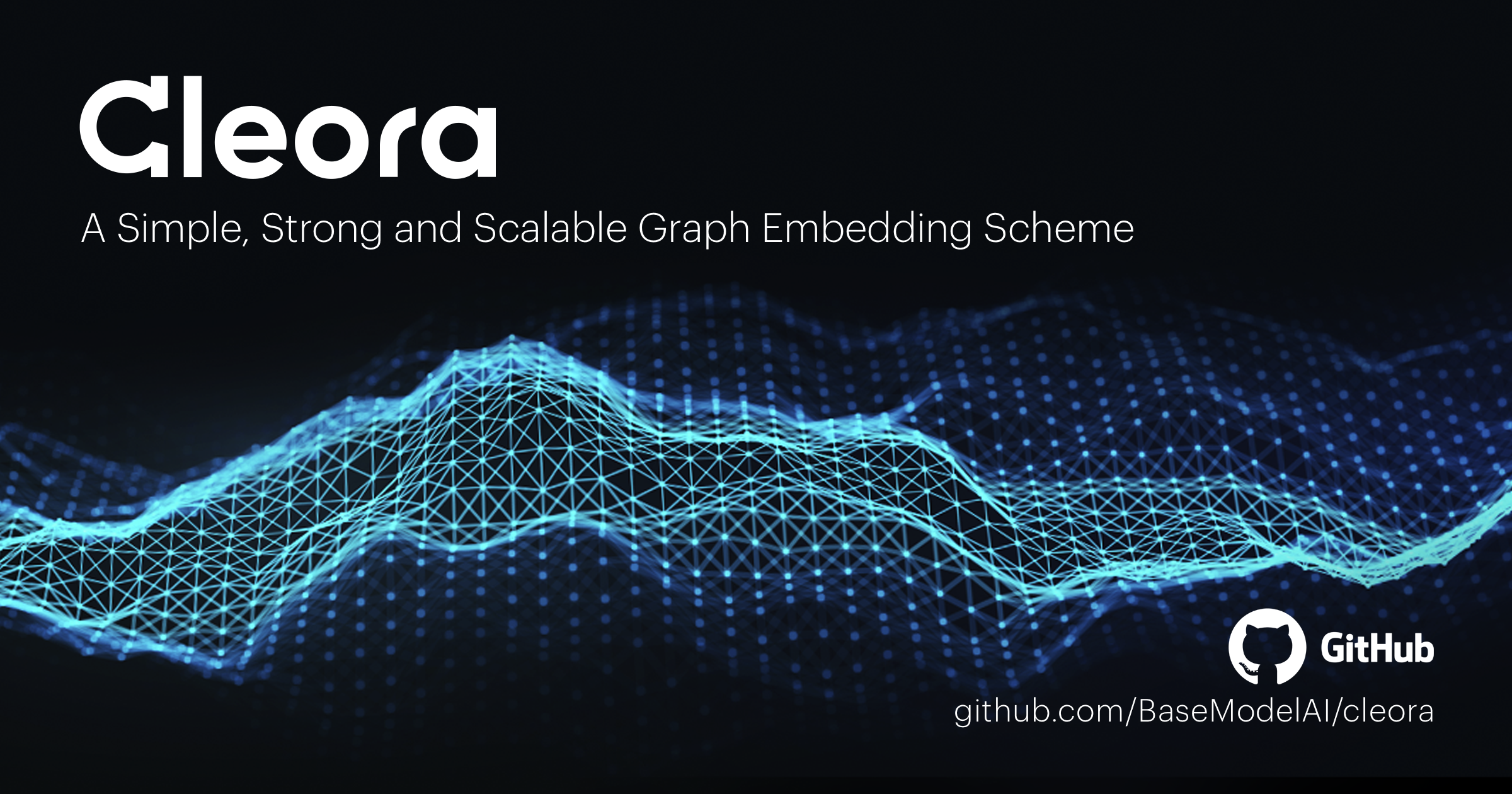 Cleora.AI | Create Your Enterprise Embeddings with 1 Click