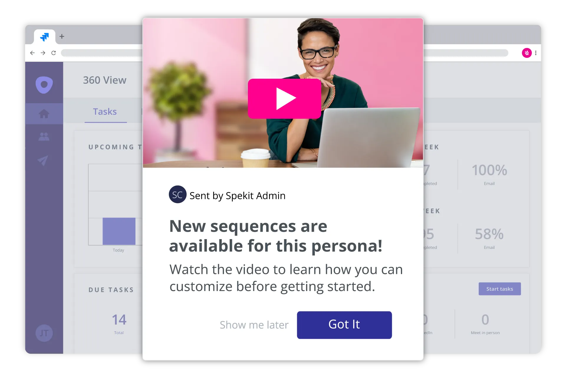 New sequences are availlable spotlight alert in Catalyst
