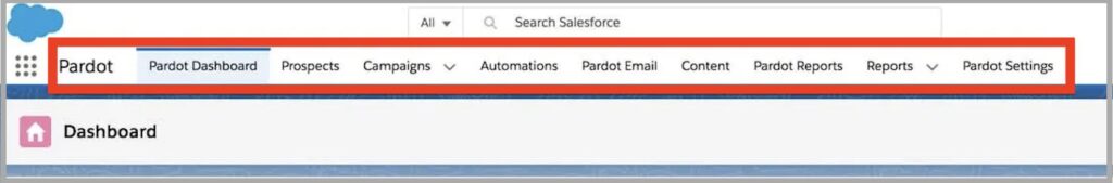 How to use the Salesforce Pardot Dashboard