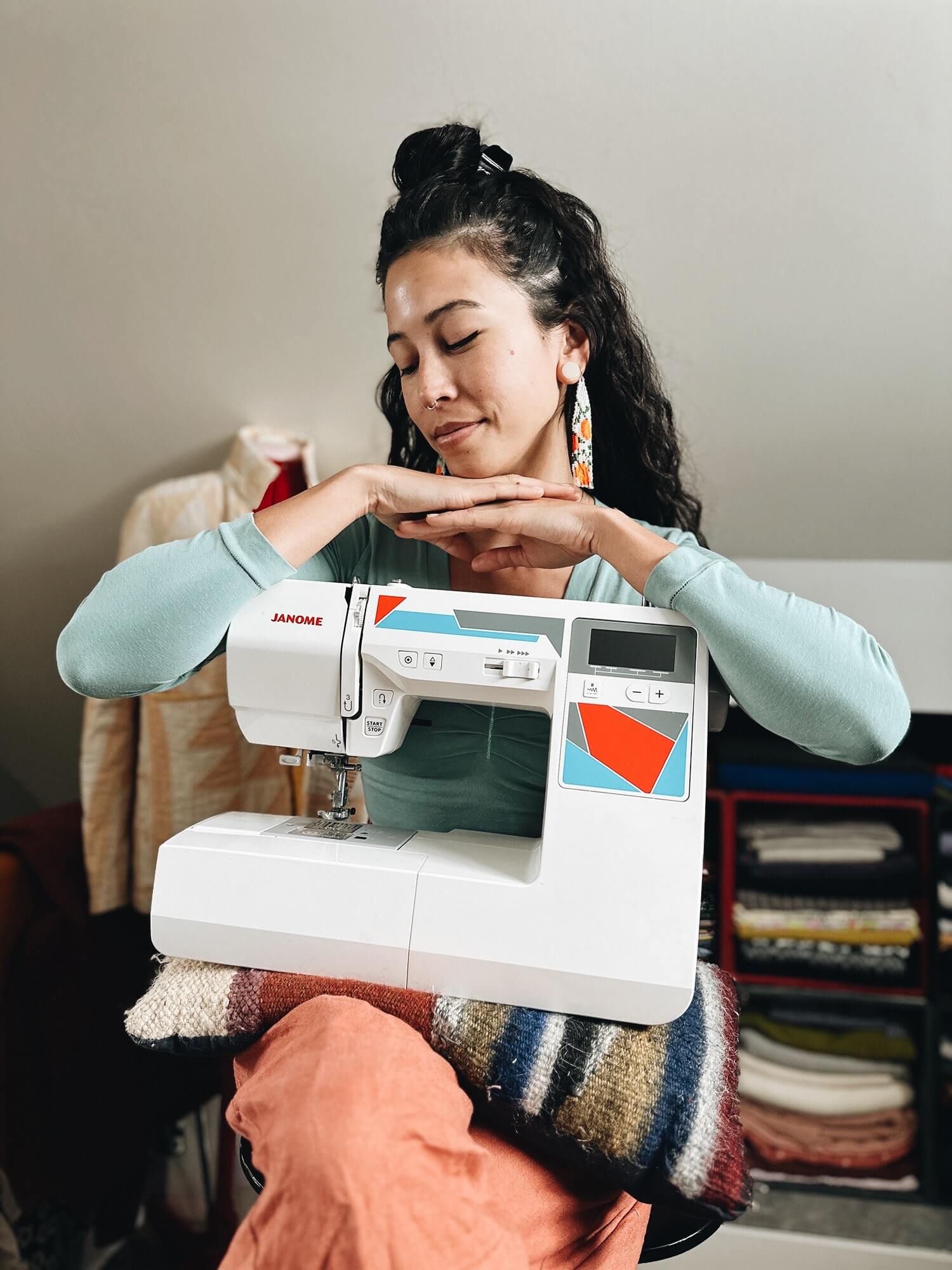 Sewing Machine Review Janome MOD100 Leila Makes
