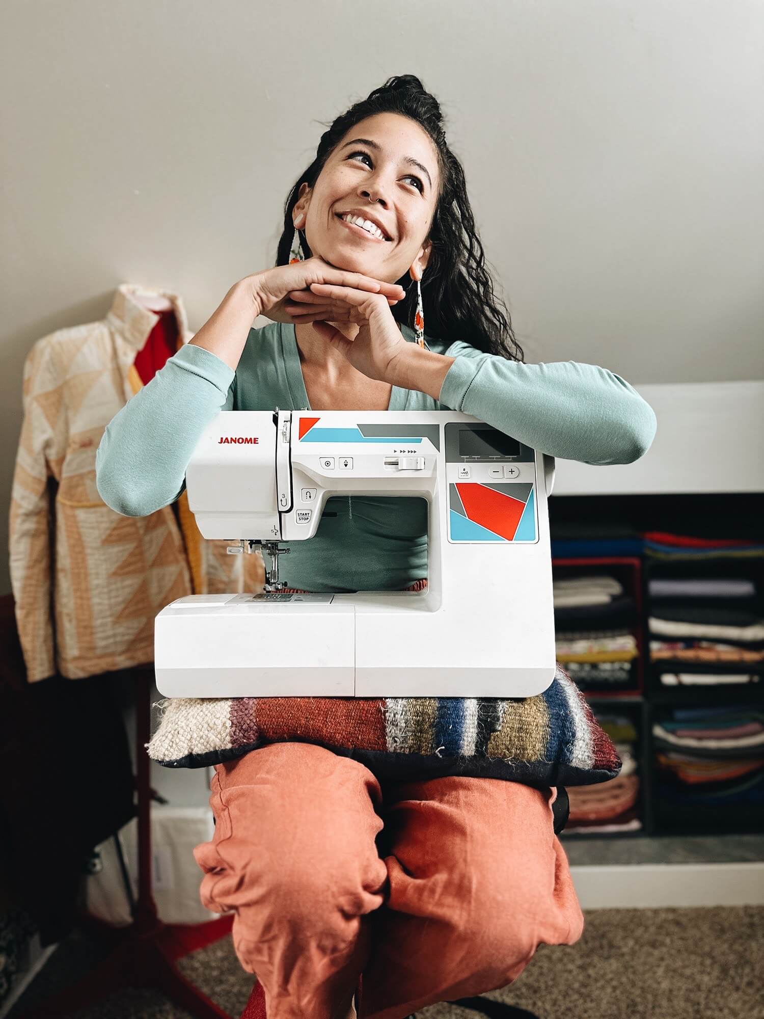 Sewing Machine Review Janome MOD100 Leila Makes