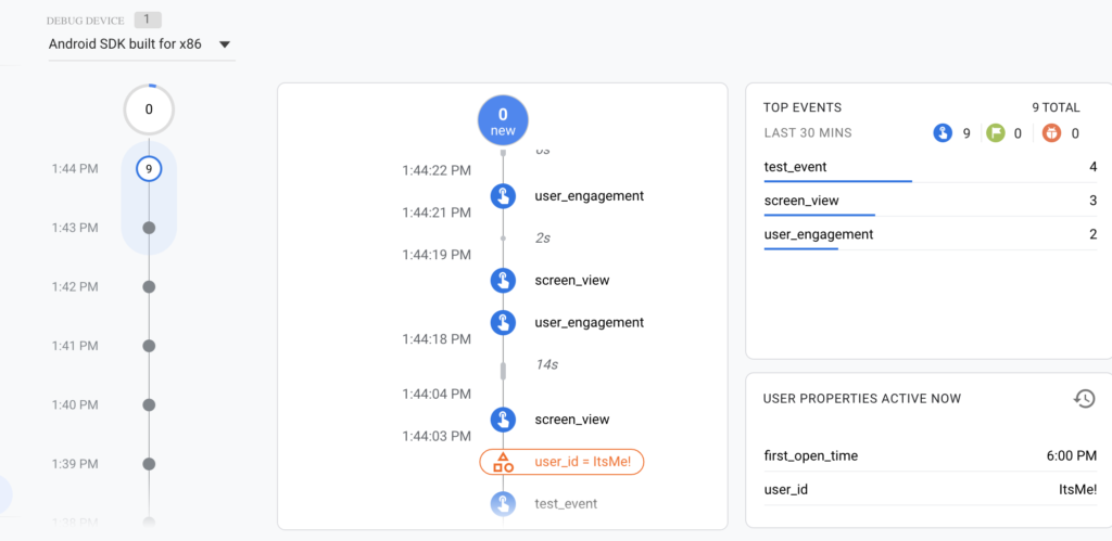 Google Analytics 4 DebugView