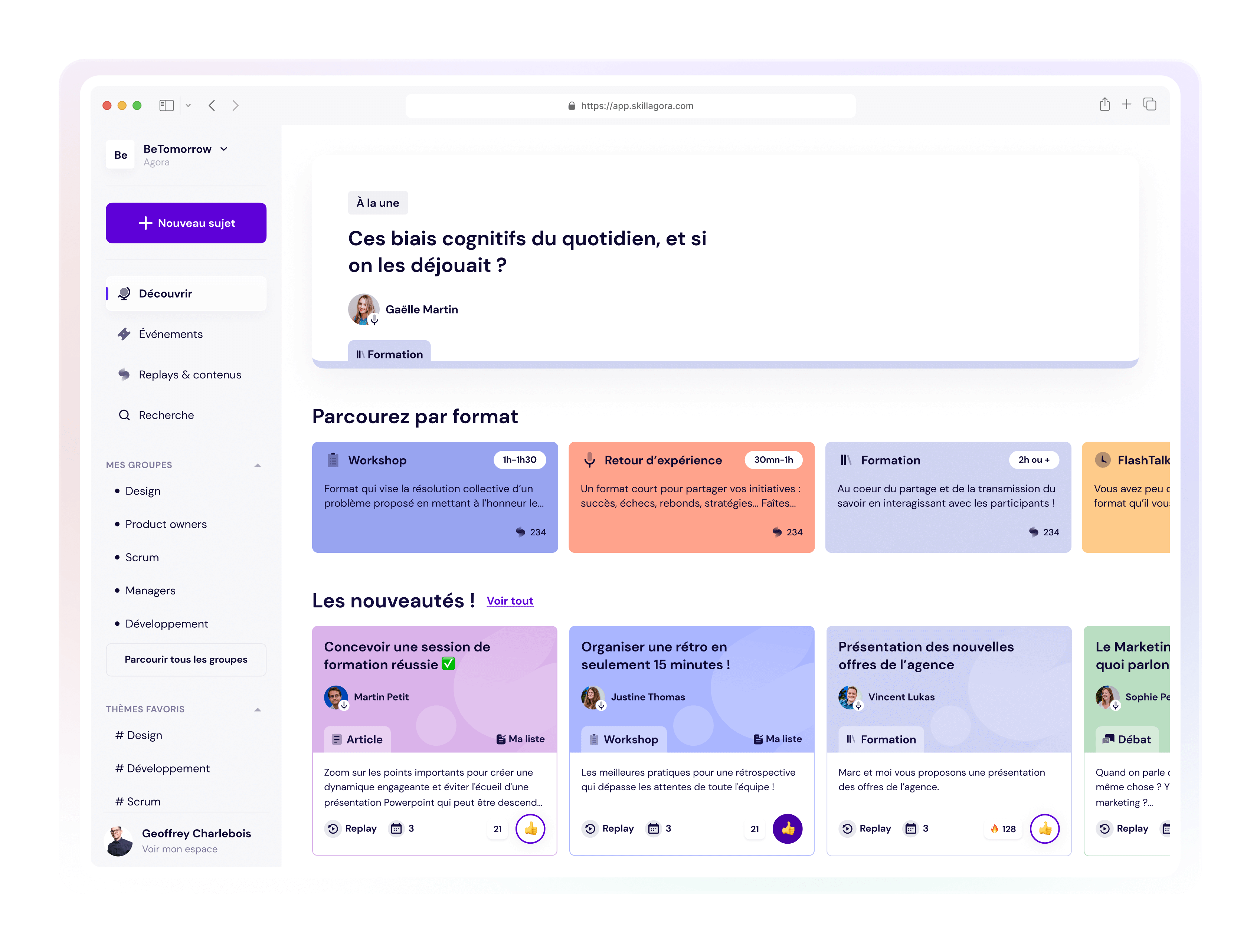Skillagora : la première solution agile d’accélération d’intelligence ...