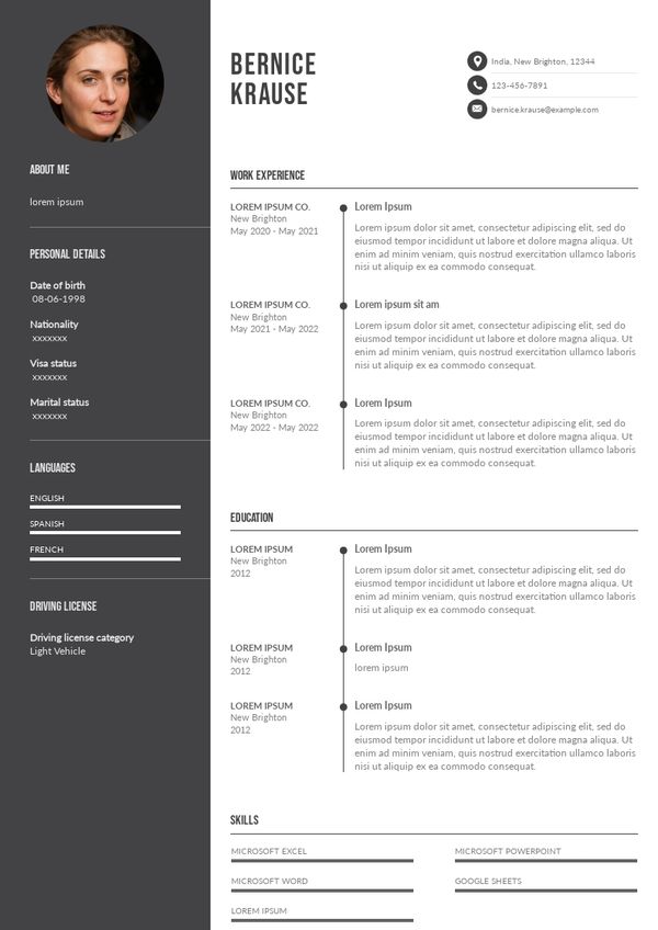 Creating a CV Template and Writing a CV for a Concrete Finisher