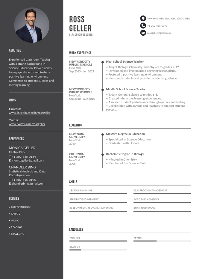 Creating the Perfect CV: A Guide for Classroom Teachers