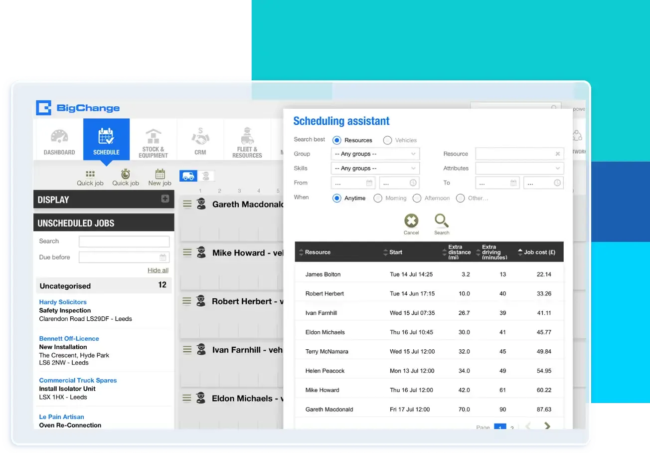 Job Manegement Software Example How job management software provides competitive advantage | BigChange