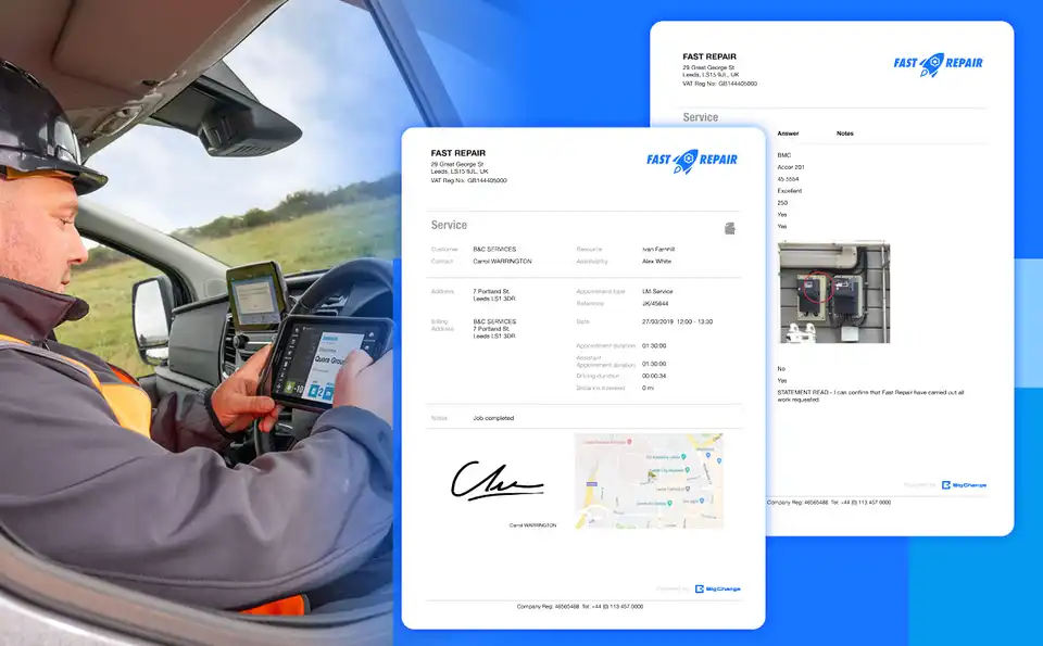 Job Sheets Job Sheets Software App BigChange