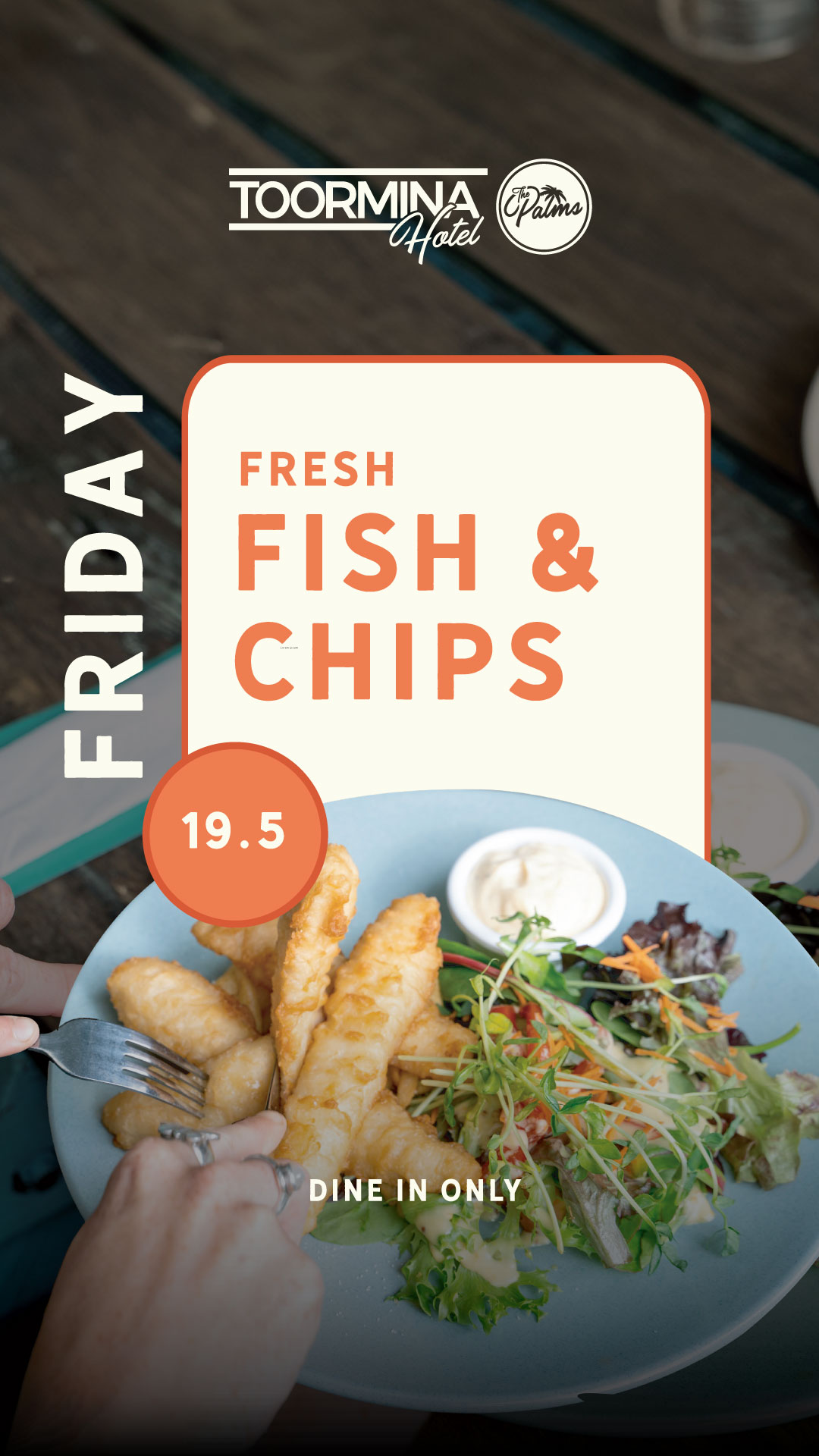 Friday Fish N’ Chips The Toormina Hotel