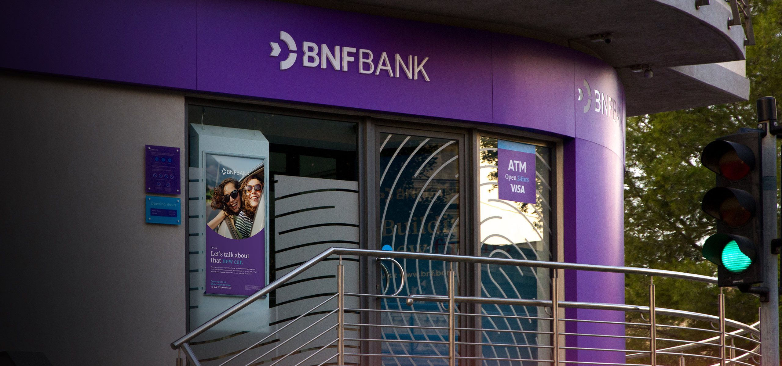 BNF Bank A new generation of banking Our Work BRND WGN