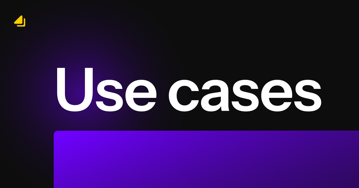 Video editing use cases Scenery