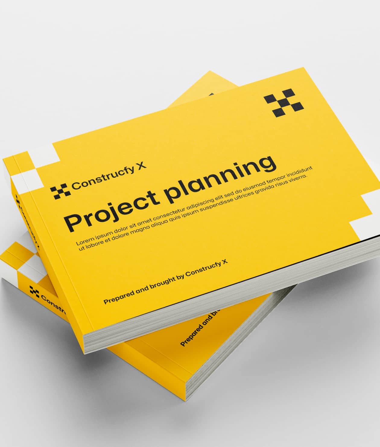 Project planning construcfy x webflow ecommerce website template