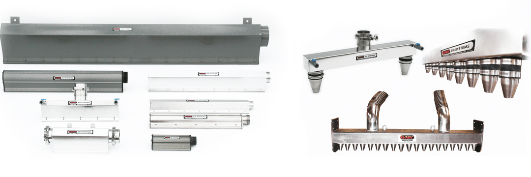 Rotary Air Knife - Precision Industrial Drying Nozzles | Sonic Air Systems