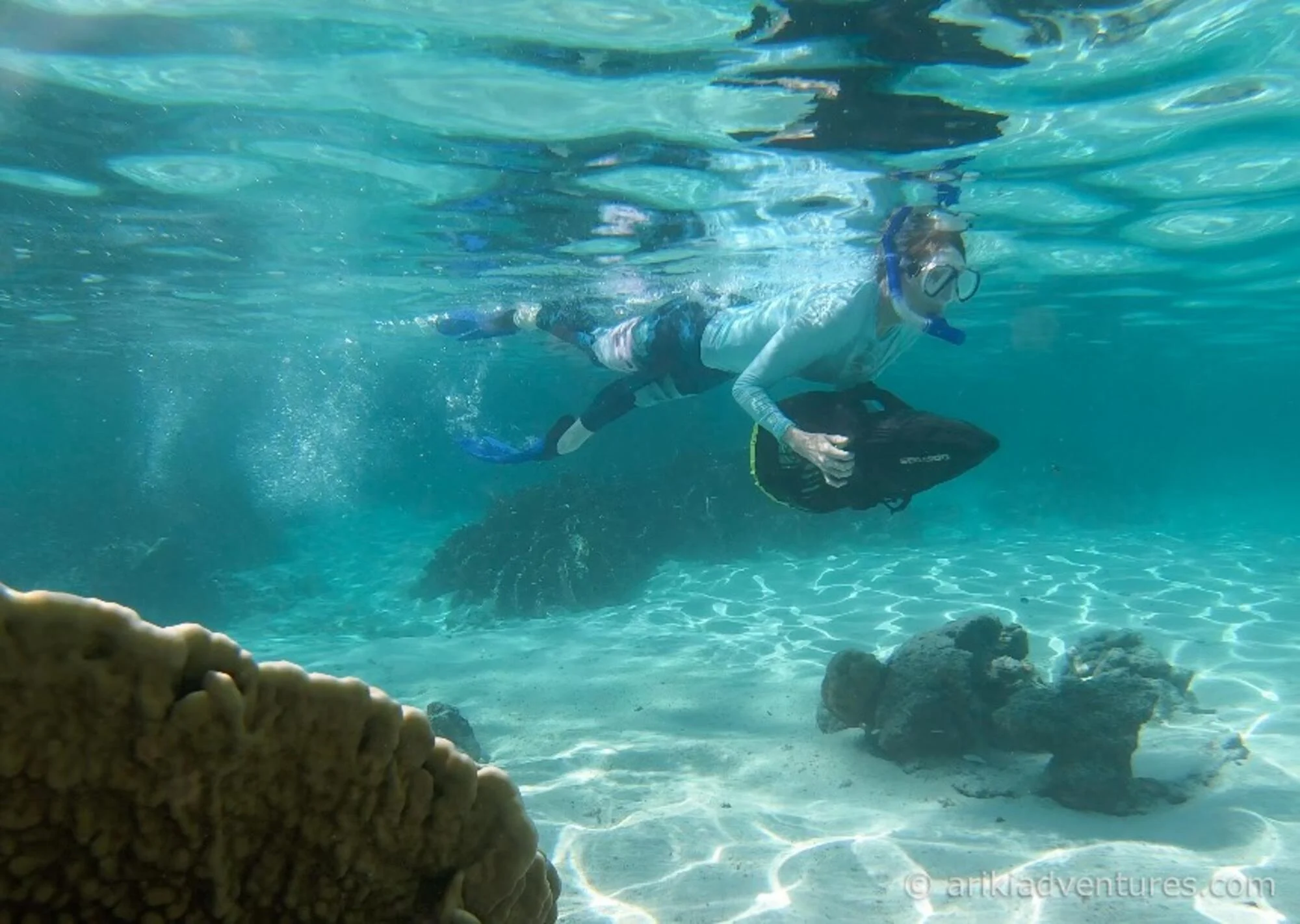 Rarotonga Lagoon Discovery Sea Scooter Safari with Ariki Adventures ...