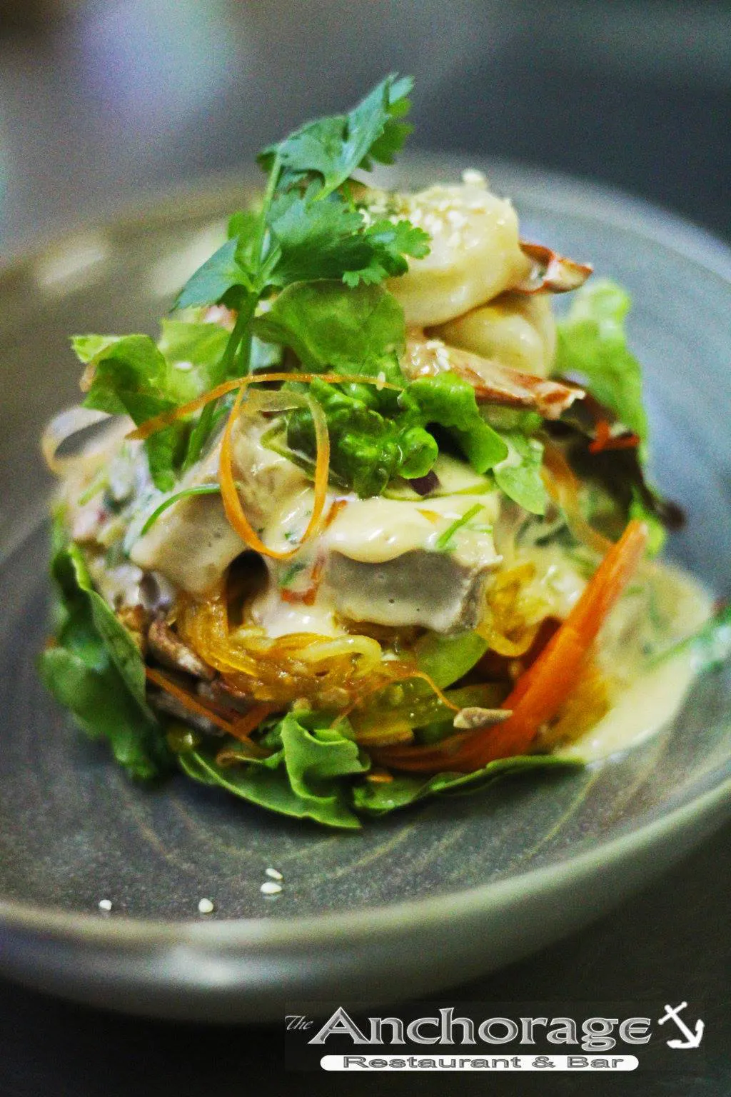 Anchorage Restaurant Arorangi, Rarotonga Seafood & Vegan Options