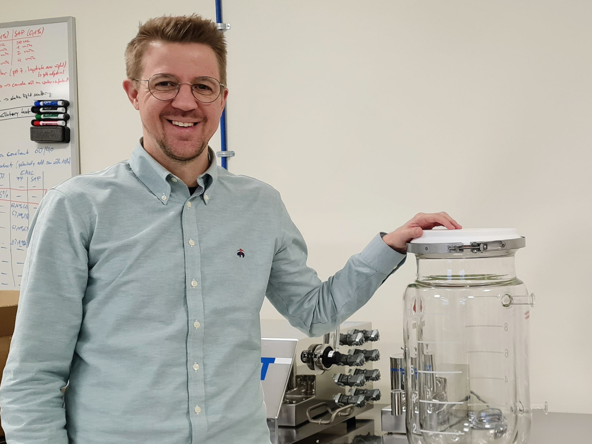 Lutz Grossmann receives international talent prize for alternative protein research PPTI