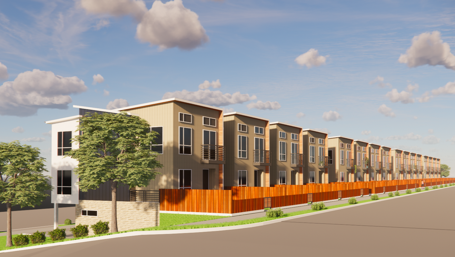 IHB Architects Queensgate Townhomes