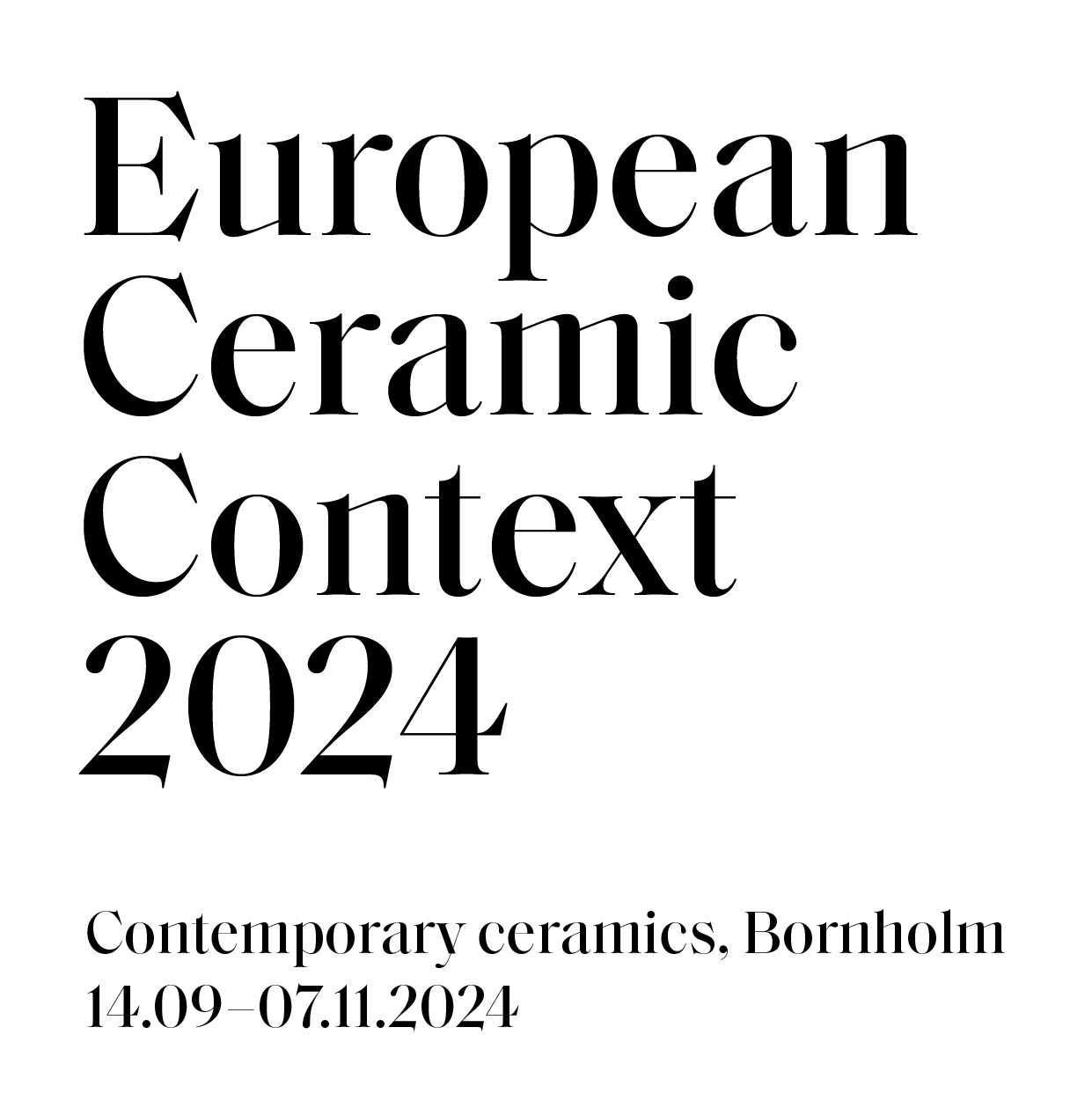 Press European Ceramic Context 2024