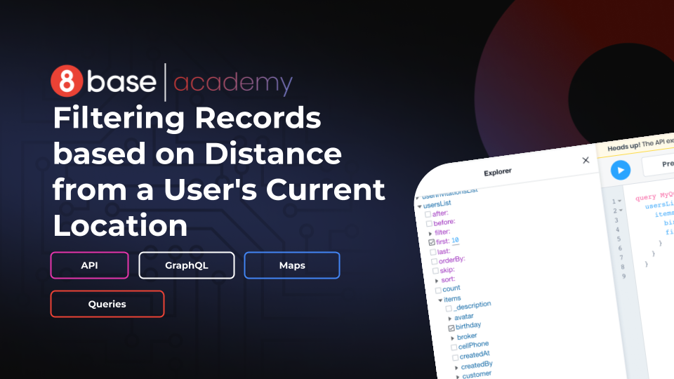 Filtering Records based on Distance from a User's Current Location