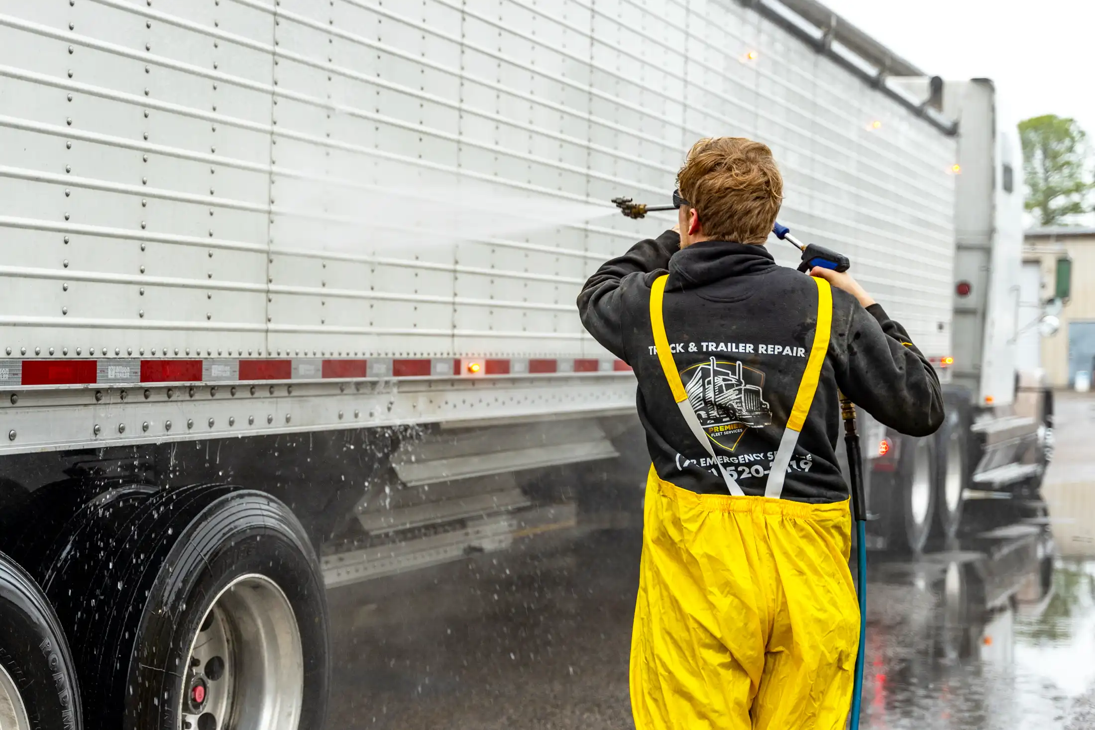 Truck Washing in Chesapeake, VA Premier Fleet