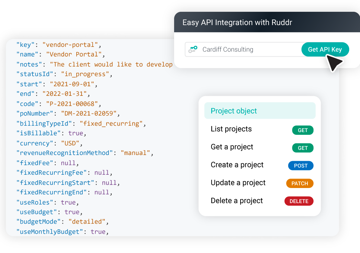 Ruddr - Platform Features - Open API