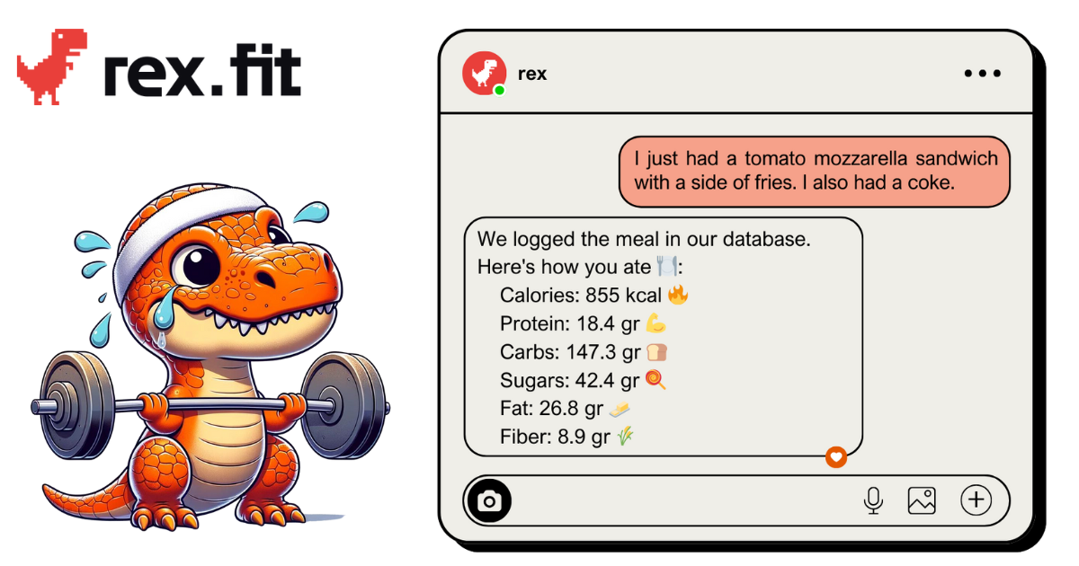 Rex.fit: Your AI nutrition and workout coach