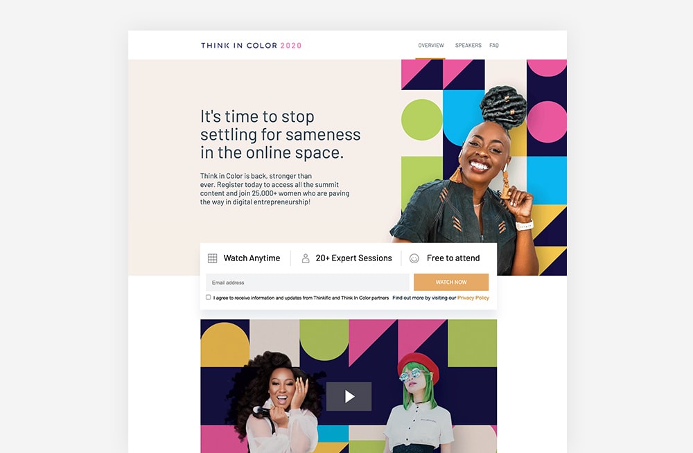 Great Landing Page Design Tips and Examples - Teachable