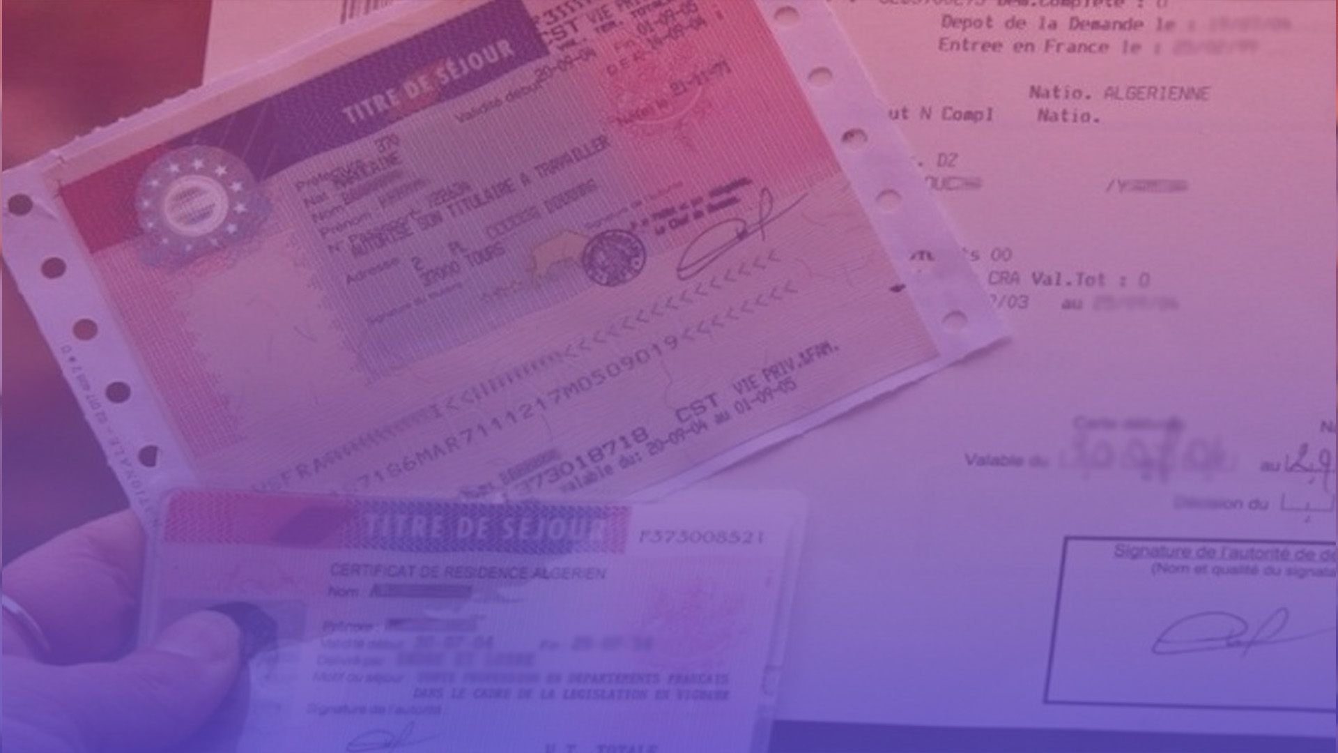 Quels sont les différents titres de séjour en France ? Papiers Français