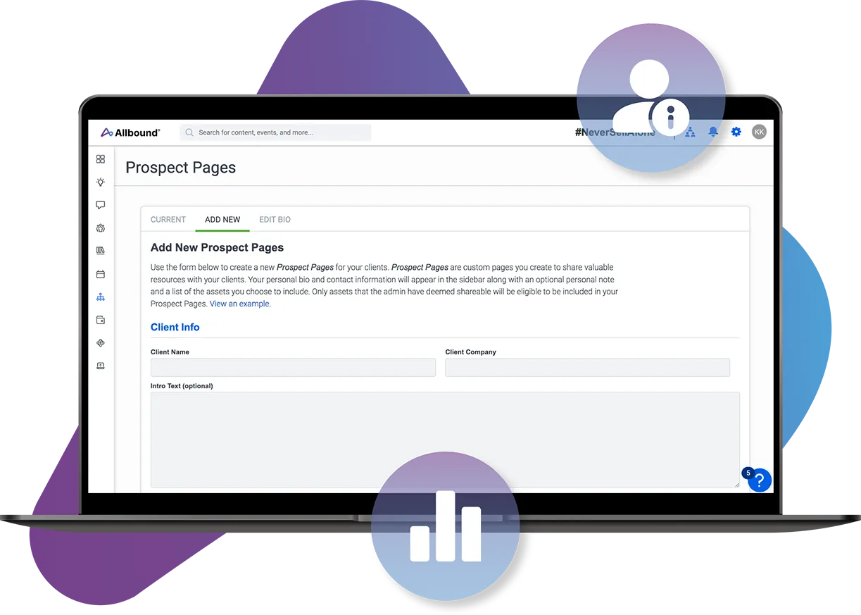 Prospect Pages PRM software Allbound