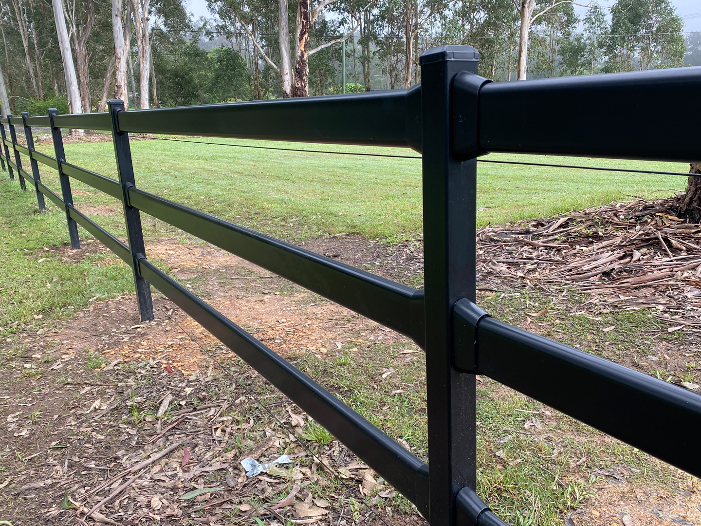 Steel Post & Rail Fencing Archix