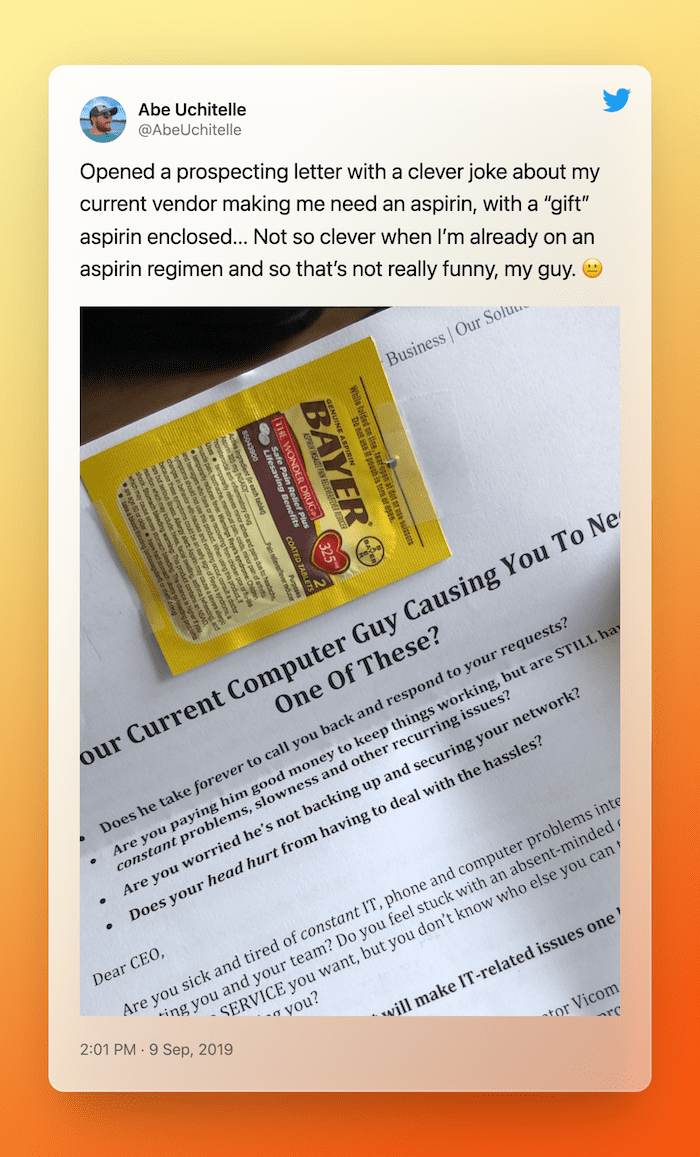 Sales Prospecting Gifts | Sendoso