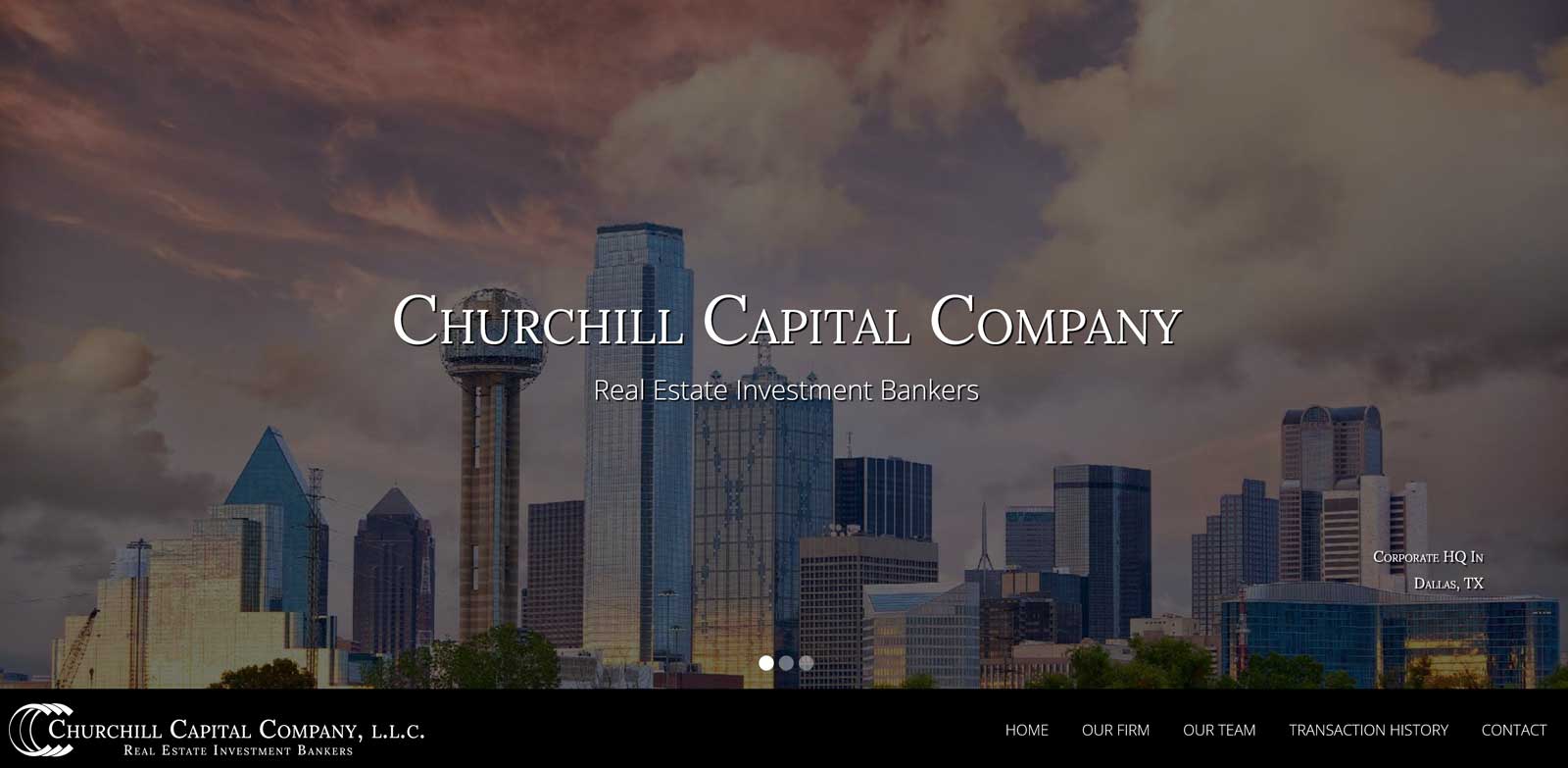 Real Estate Investment Banking & Investment Firm Churchill Capital