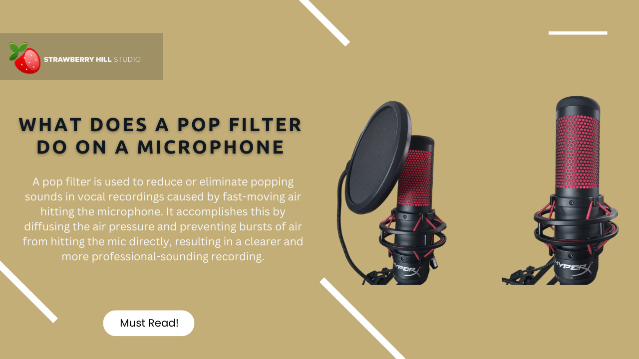 Unlock the Magic What Does A Pop Filter Do On A Microphone