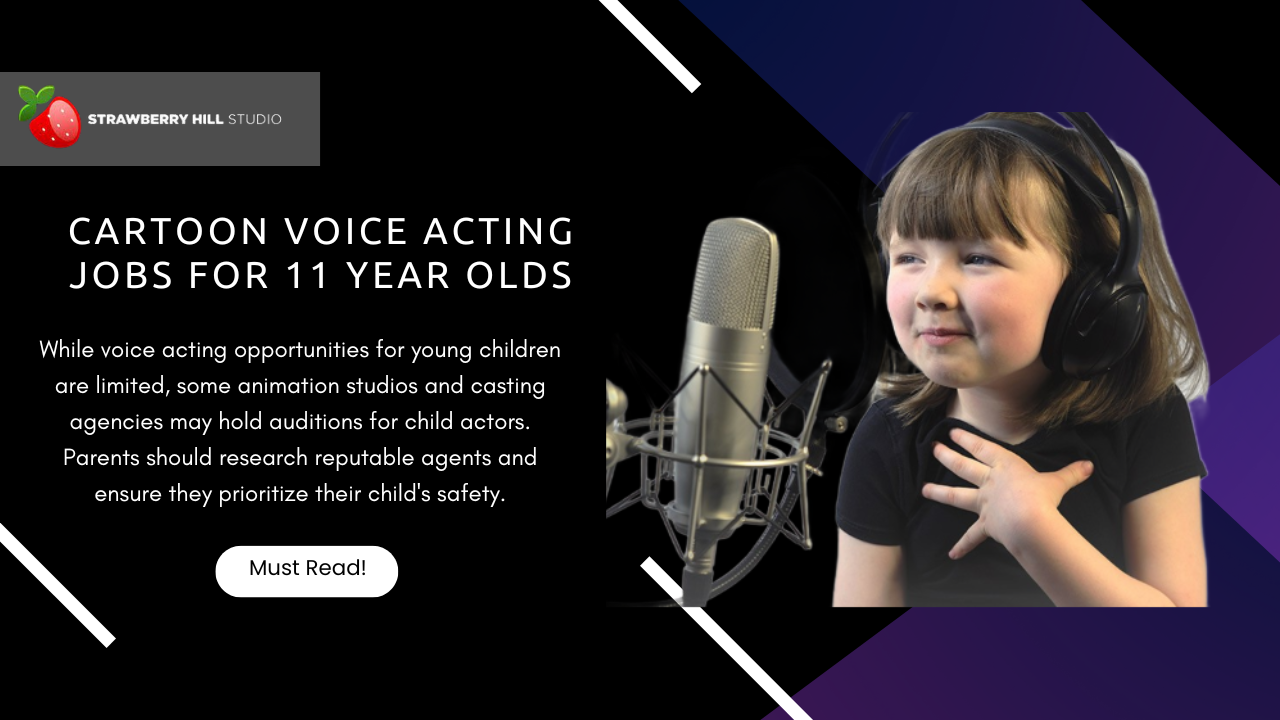 How To Land Cartoon Voice Acting Jobs For Your 11 Year Old A 