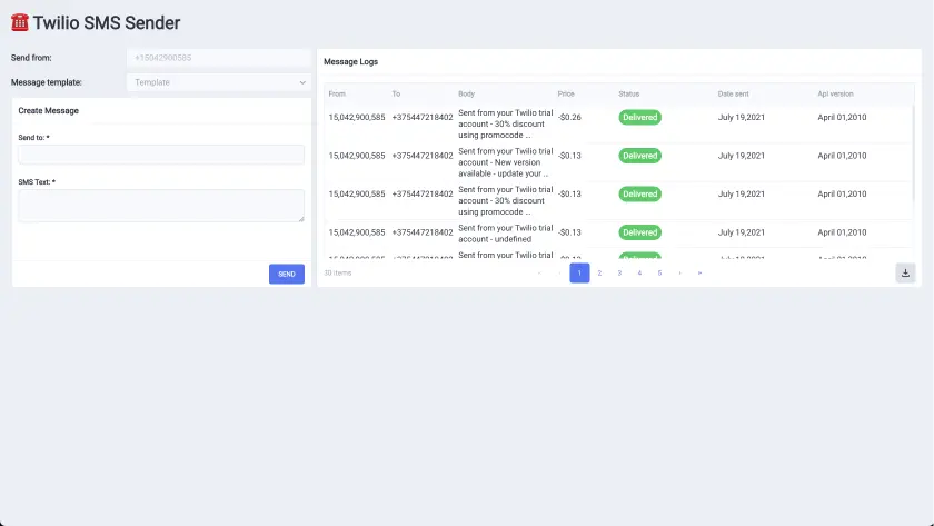 Ready-made dashboards and templates for internal tools | UI Bakery