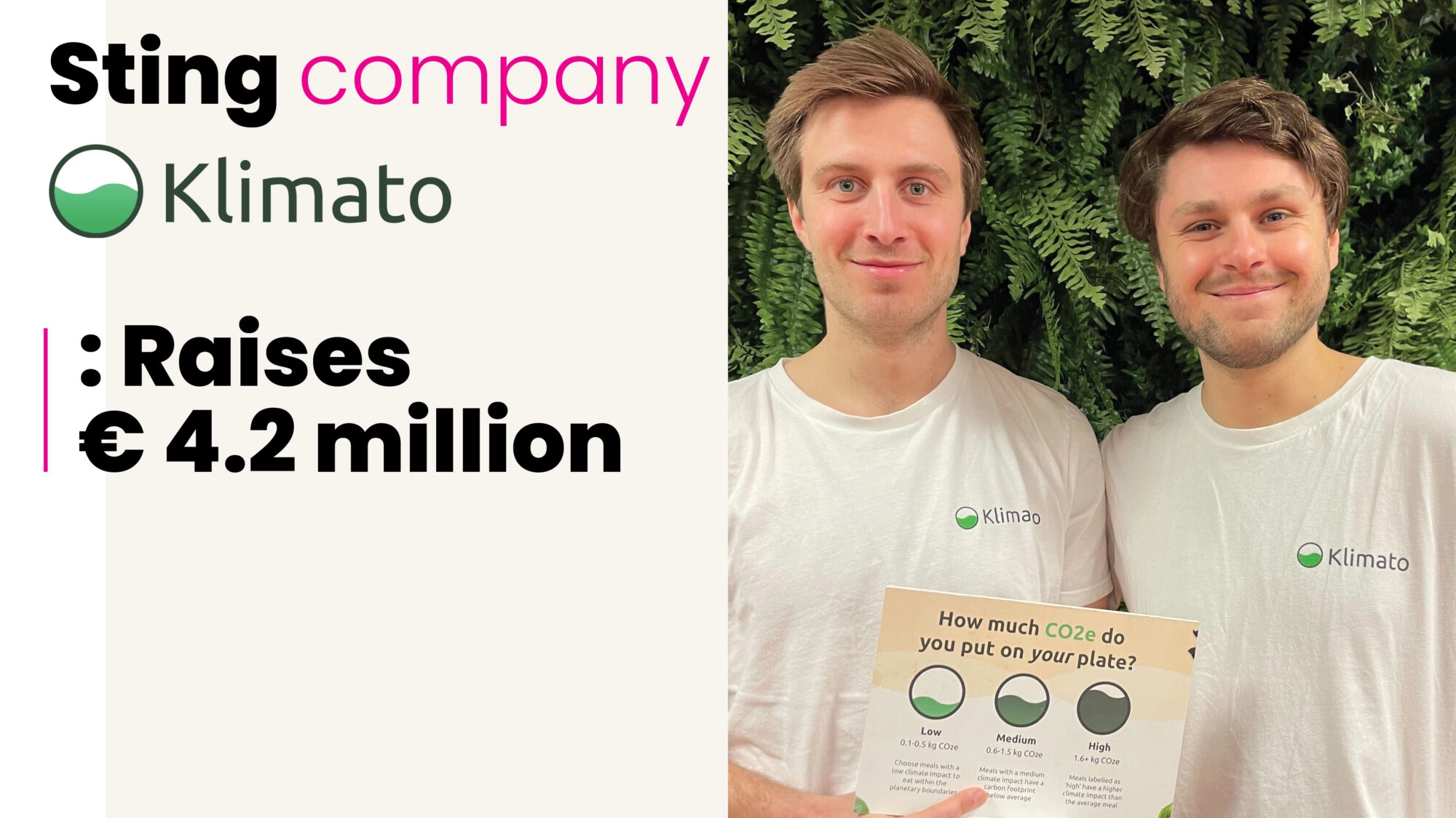 Press Releases | Klimato Raises € 4.2 million