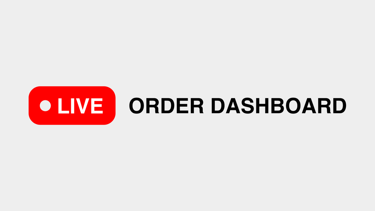 Live Order Dashboard app for Shopify Owlmix