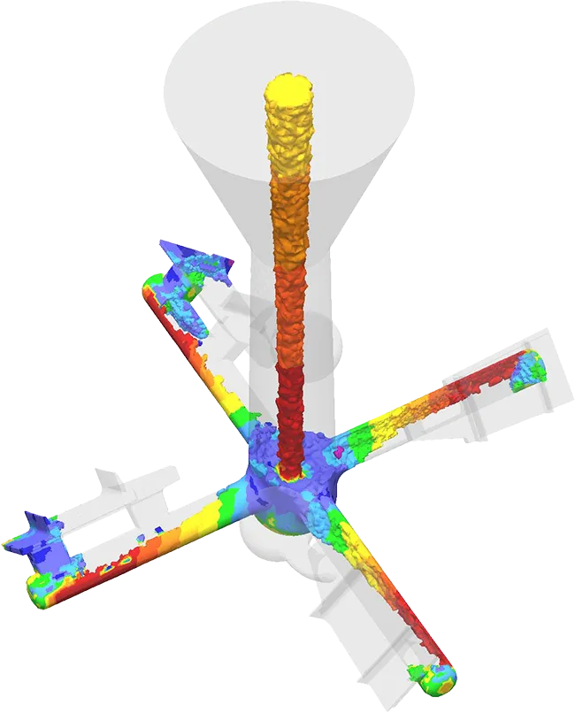 Fundición centrífuga en PoligonSoft