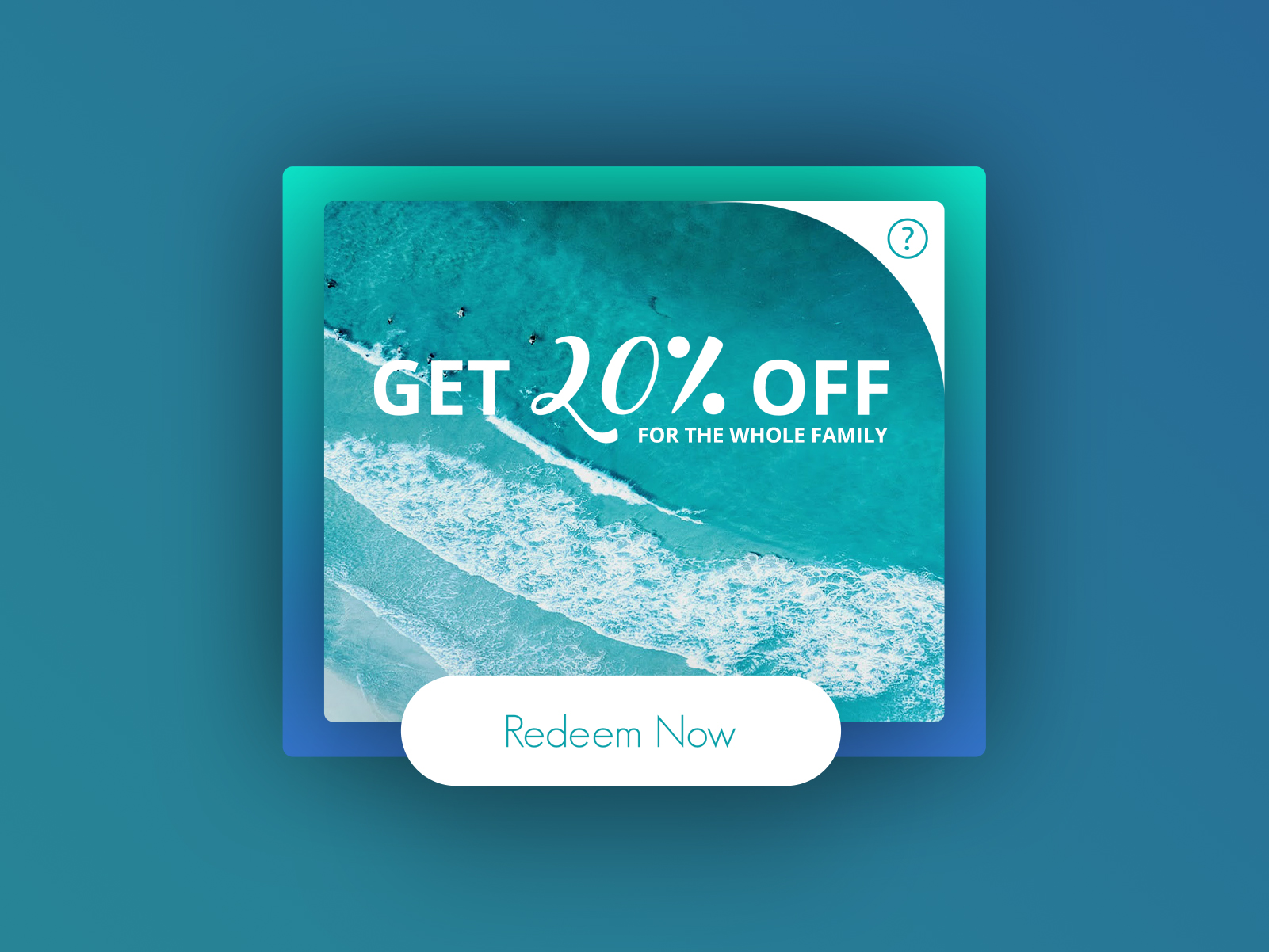 UI Design Daily | Redeem Coupon