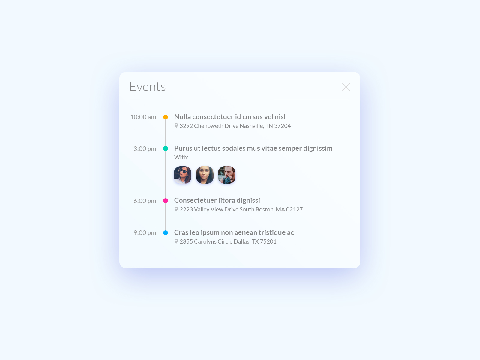 UI Design Daily | Events