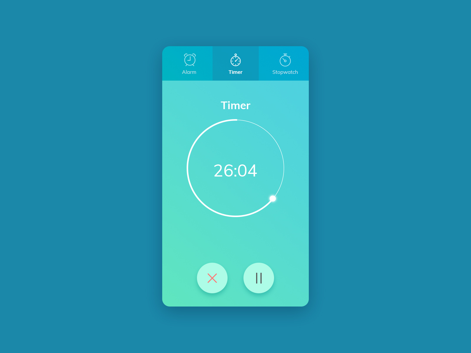 UI Design Daily | Timer