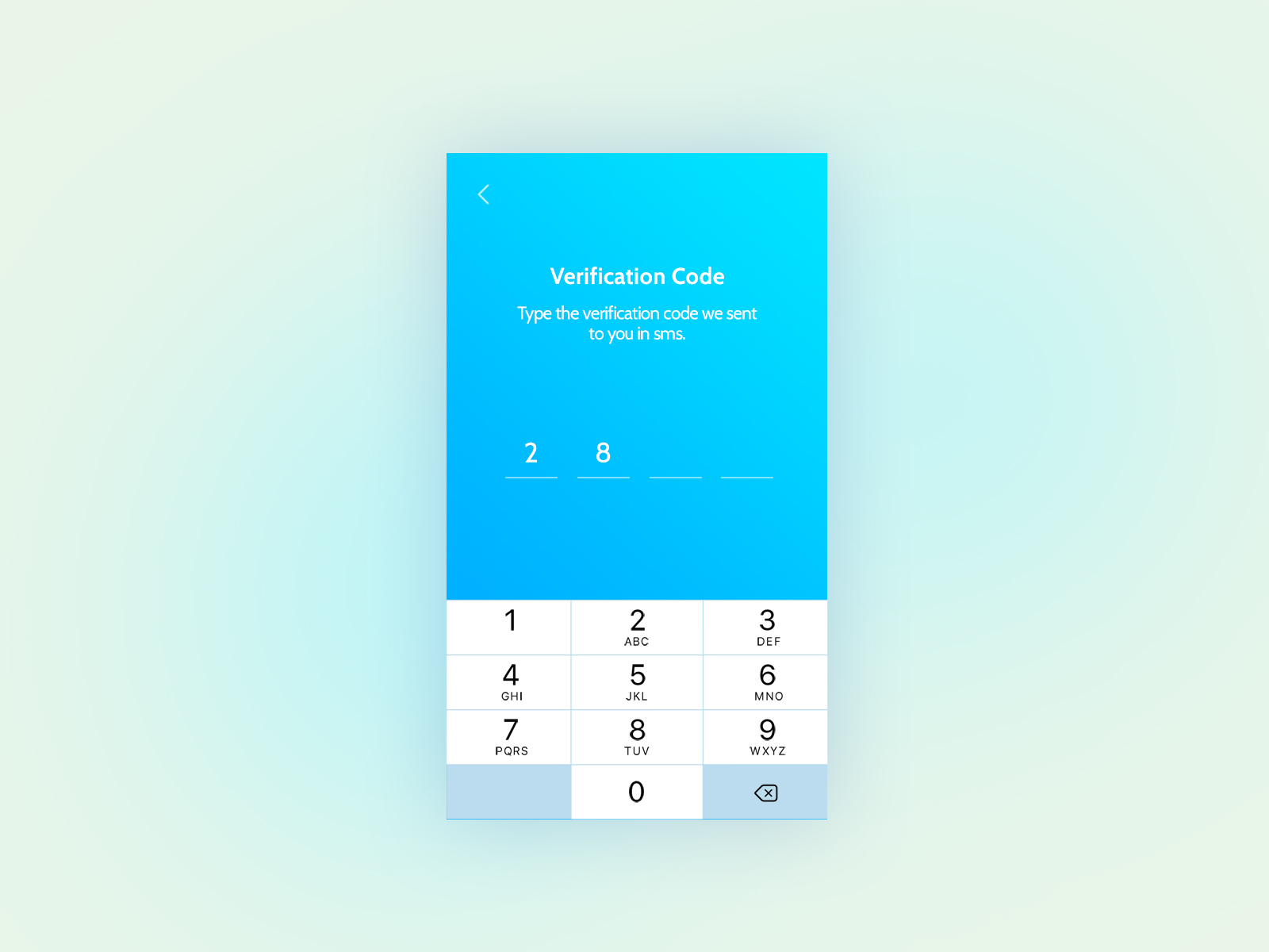 UI Design Daily | Verification Code
